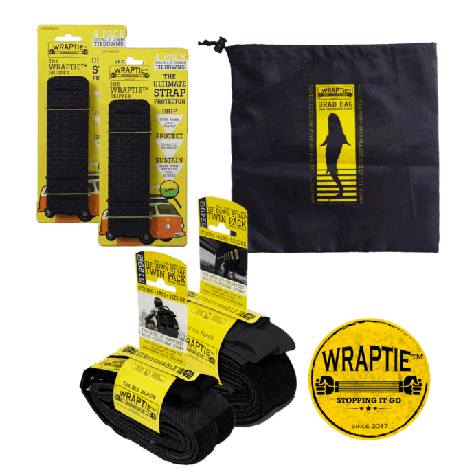 The WRAPTIE™ Weekender Bundle (All Black)