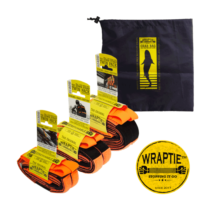 WRAPTIE™ Tie Down Straps - The 6 Pack Bundle